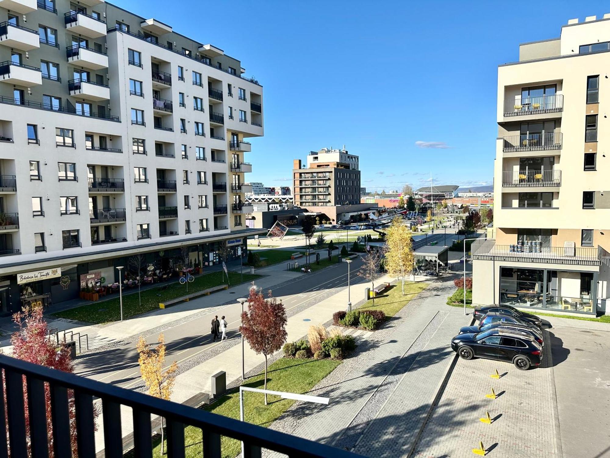 Kasper Coresi Mall - Rise Private Apartments & Suites 브라쇼브 객실 사진